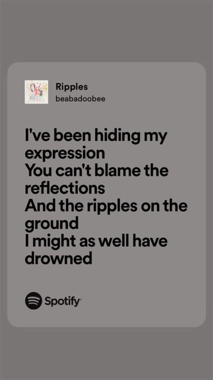 Beabadoobee lyrics