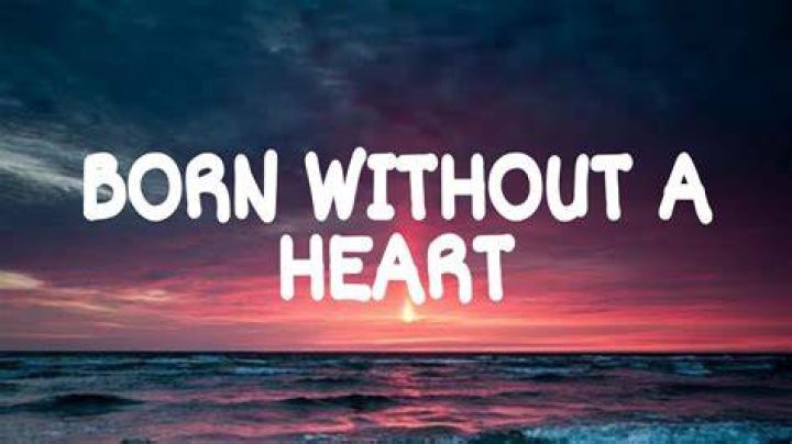 Born without a heart lyrics