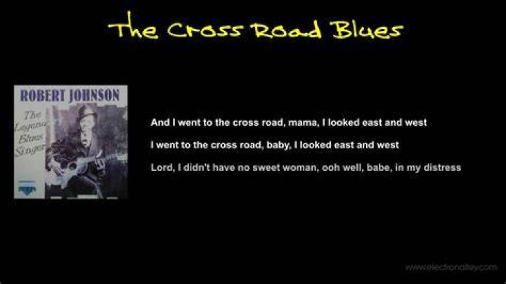 Crossroads blues lyrics