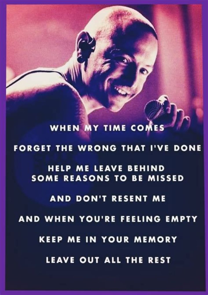 Feeling empty in lyrics