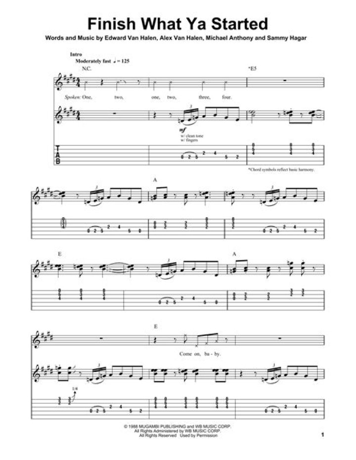 Finish what ya started lyrics