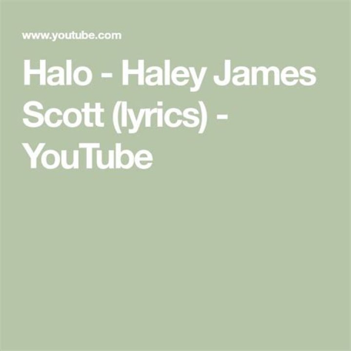 Haley james scott lyrics