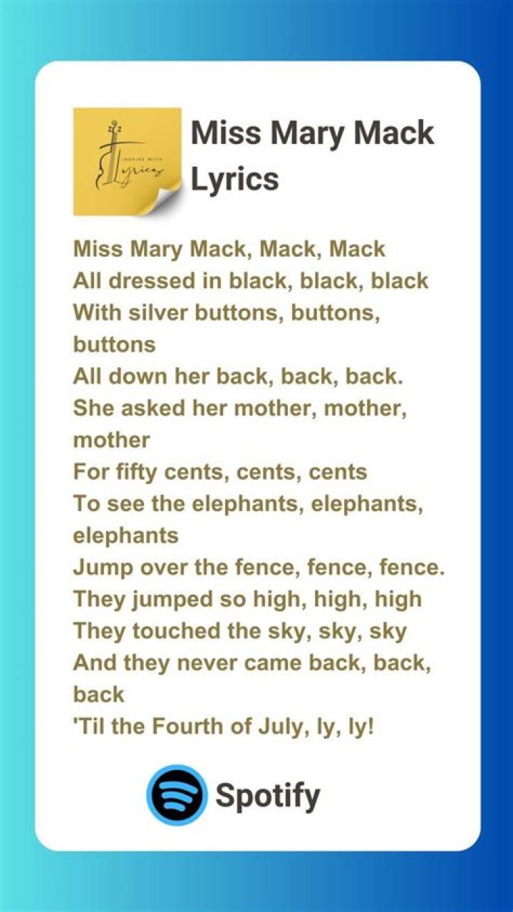 John mack lyrics