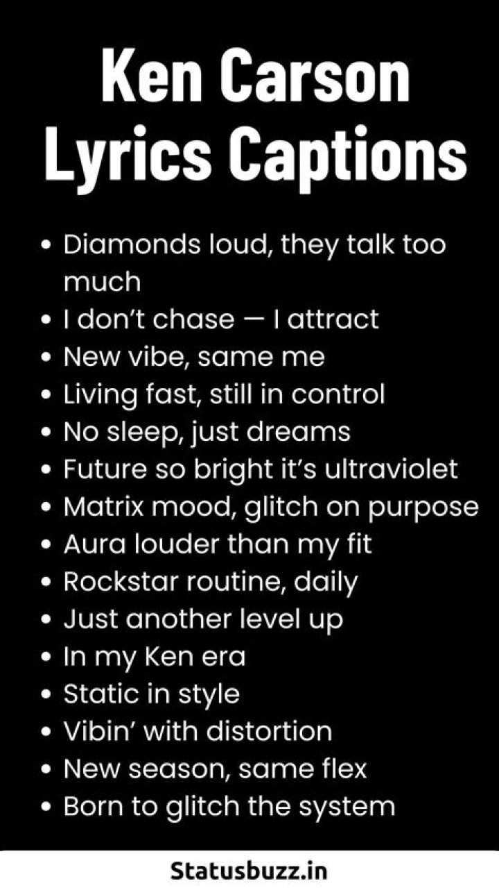 Ken carson ice lyrics