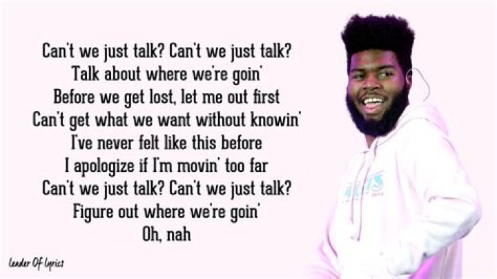 Khalid talk lyrics