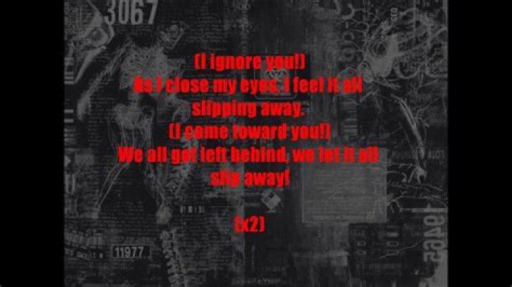 Left behind slipknot lyrics