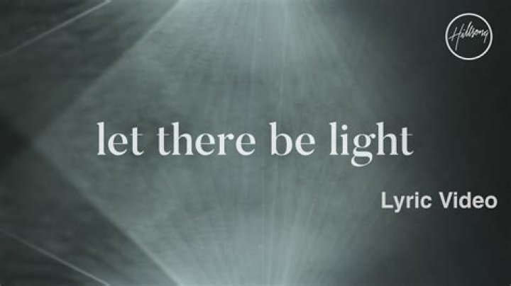 Let there be light lyrics