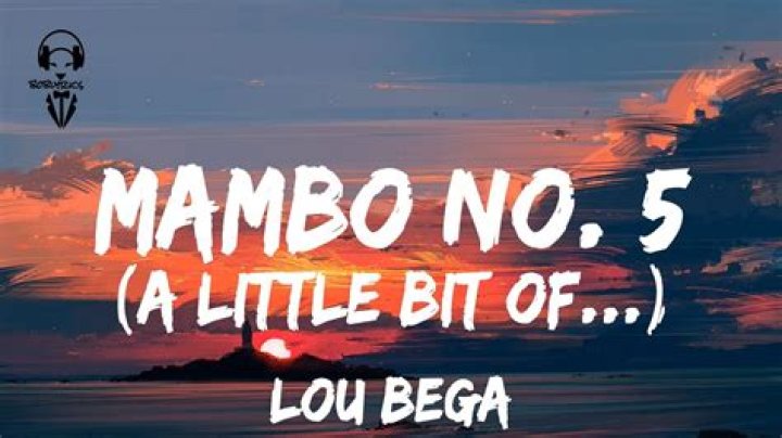 Mambo no 5 lyrics