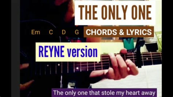 ONE AND ONLY CHORDS by Adele