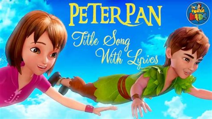 Peter peter peter pan lyrics