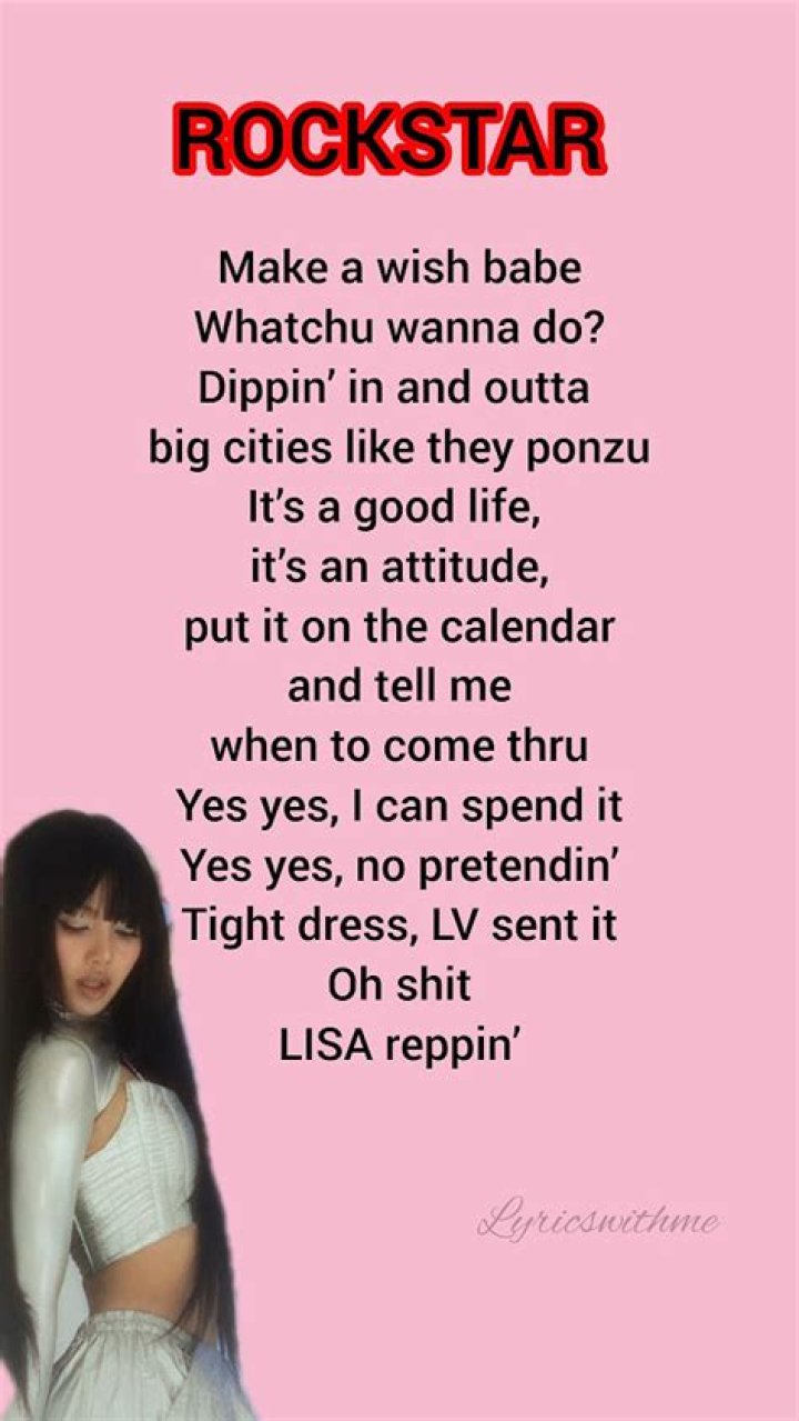 Rockstar rap lyrics
