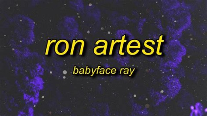 Ron artest lyrics