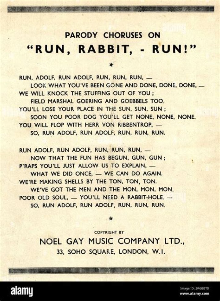 Run Rabbit Run Lyrics Meaning