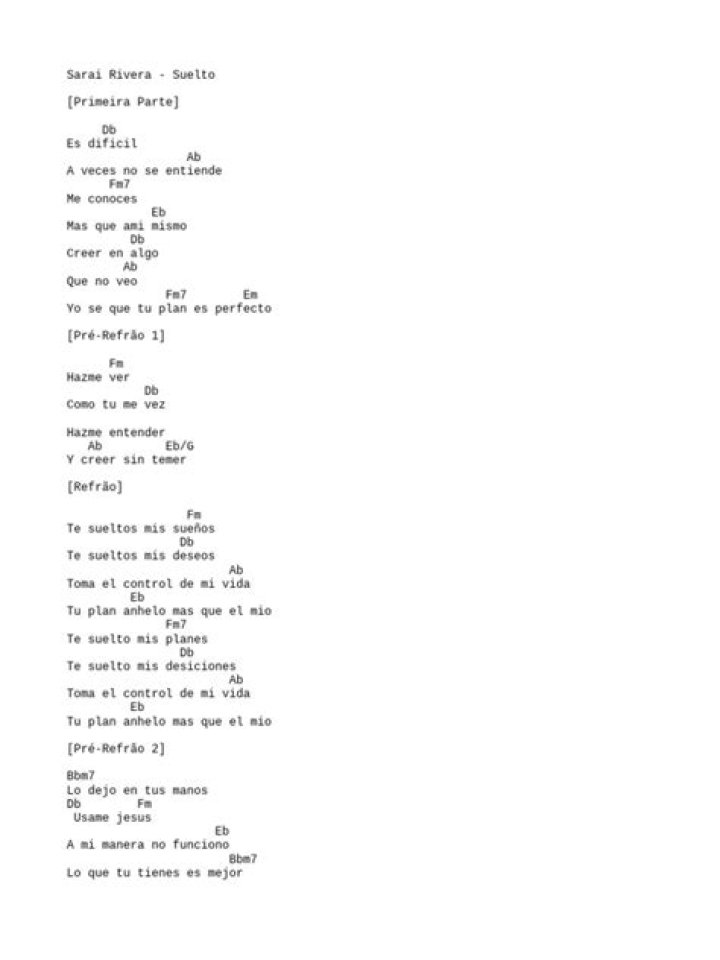 Sarai rivera lyrics