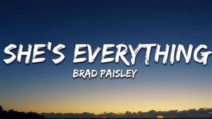 She is everything i needed lyrics