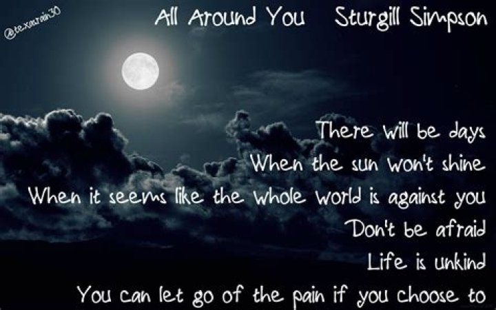Sturgill simpson lyrics