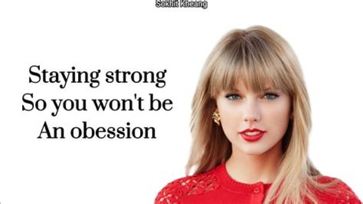 Taylor swift dizzy lyrics