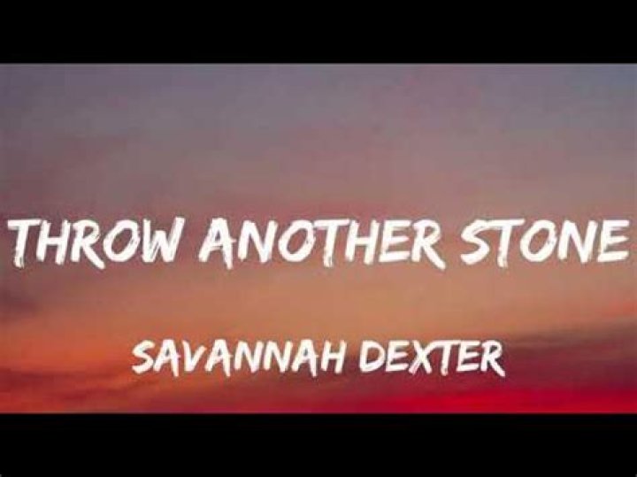 Throw another stone lyrics