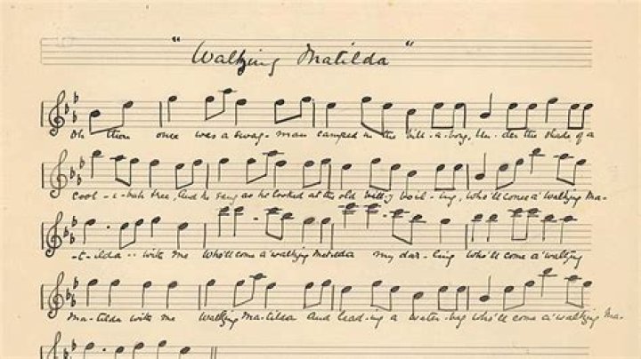 Waltzing matilda lyrics